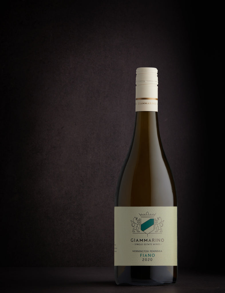 Our 2020 Fiano – a Single Estate Wine from the Mornington Peninsula, by Giammarino Wines.