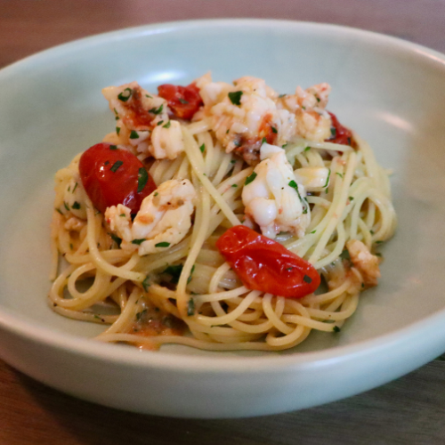 Pasta con aragosta e pomodorini | Pasta with crayfish and cherry tomatoes