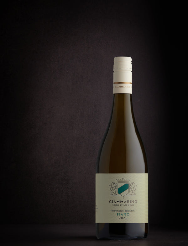 Our 2020 Fiano – a Single Estate Wine from the Mornington Peninsula, by Giammarino Wines. 