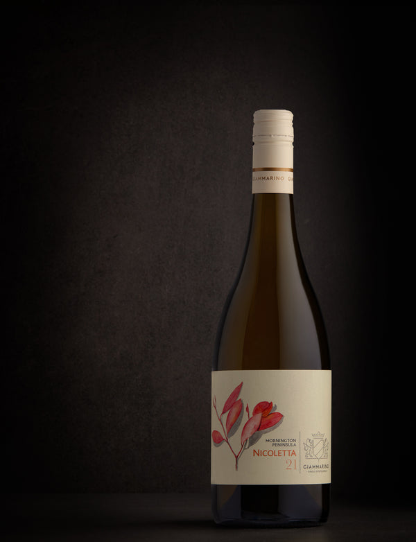The 2021 Nicoletta – A white wine to honour our mum, produced in the Mornington Peninsula by Giammarino Wines.